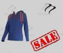 Royal Red Hooded Sweatshirt Women